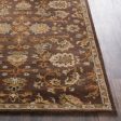 Middleton Wool Dark Brown Rug in Various Sizes Discount