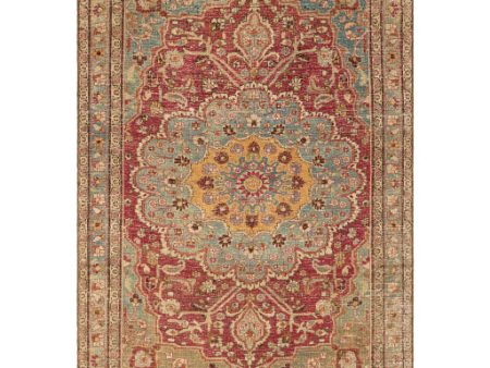 One Of A Kind 4 1 W x 5 11 L Wool Rug Cheap