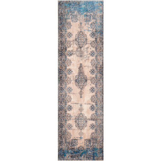 Ephesians Epc-2322 Aqua Rug in Various Sizes Discount