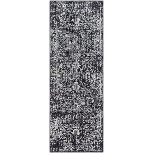 Harput Hap-1087 Black Rug in Various Sizes For Discount