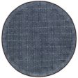 Rajasthan Cotton Navy Rug in Various Sizes Sale