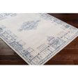 Roma Rom-2345 Dark Blue Rug in Various Sizes Hot on Sale