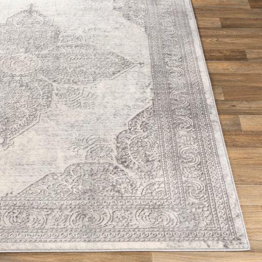 Roma Rom-2304 White Rug in Various Sizes Fashion