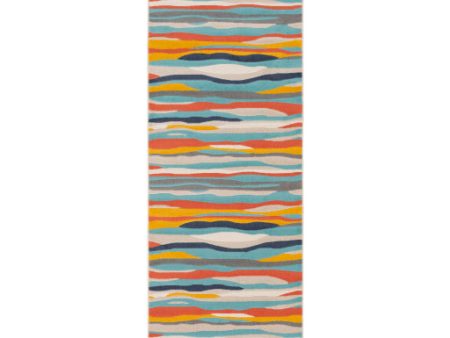 City Cit-2323 Aqua Rug in Various Sizes Online Hot Sale