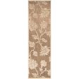 Portera Indoor Outdoor Polyolefin Khaki Rug in Various Sizes Online Sale