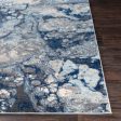 Aberdine Abe-8029 Bright Blue Rug in Various Sizes Fashion