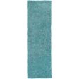 Marvin Teal Rug in Various Sizes For Discount