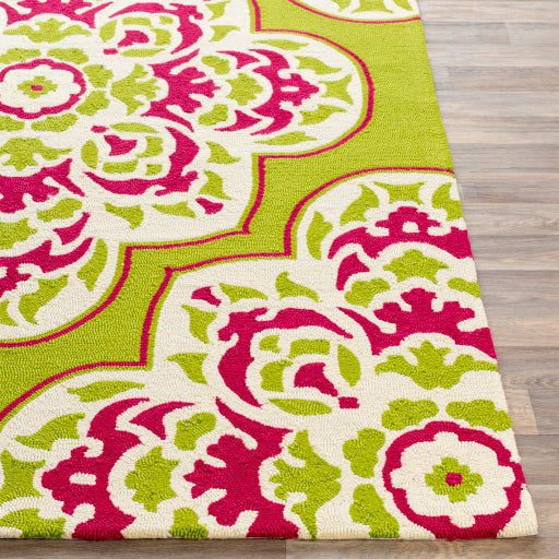 Rain Rai-1266 Indoor Outdoor Lime Rug in Various Sizes Online Sale