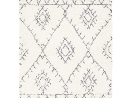 Maroc Shag Mrs-2303 White Rug in Various Sizes Sale