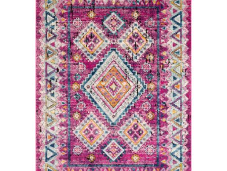 Dersim Bright Pink Rug in Various Sizes For Discount