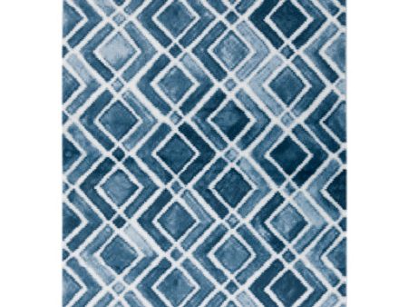 Nova Navy Rug in Various Sizes Fashion