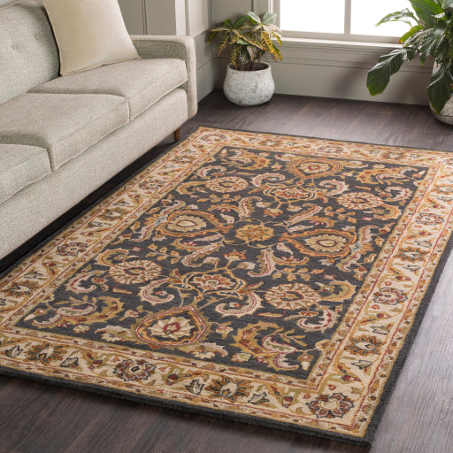 Middleton Wool Denim Rug in Various Sizes For Cheap