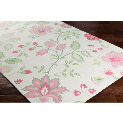 Skidaddle Poly Acrylic Rose Rug in Various Sizes Cheap