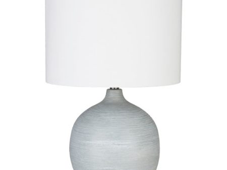 Burke Linen Light Gray Lighting Fashion