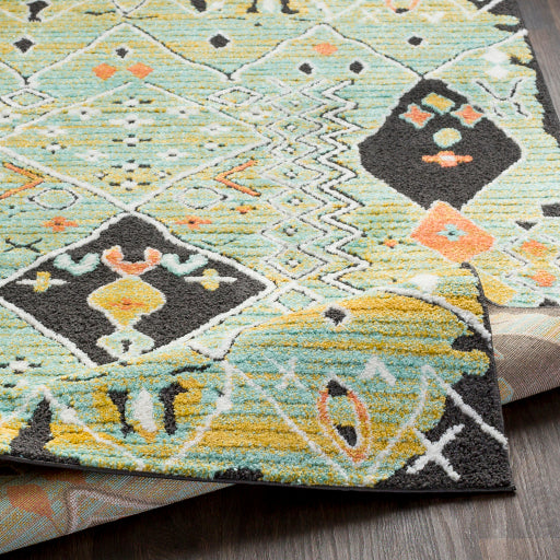 Moroccan Shag Aqua Rug in Various Sizes Online