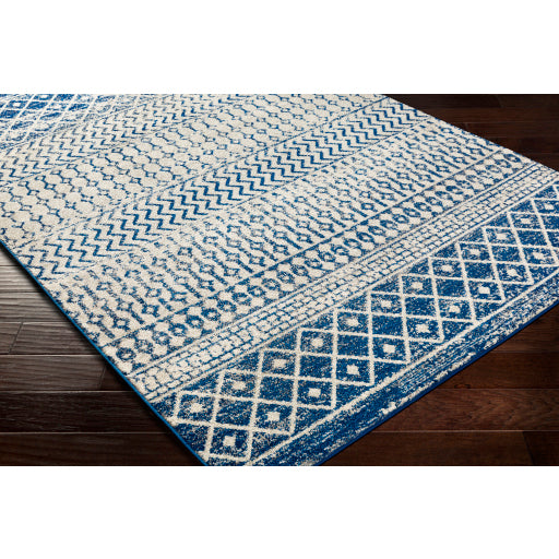 Elaziz Elz-2345 Dark Blue Rug in Various Sizes Online Hot Sale