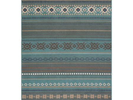 Skagen Teal Rug in Various Sizes Cheap