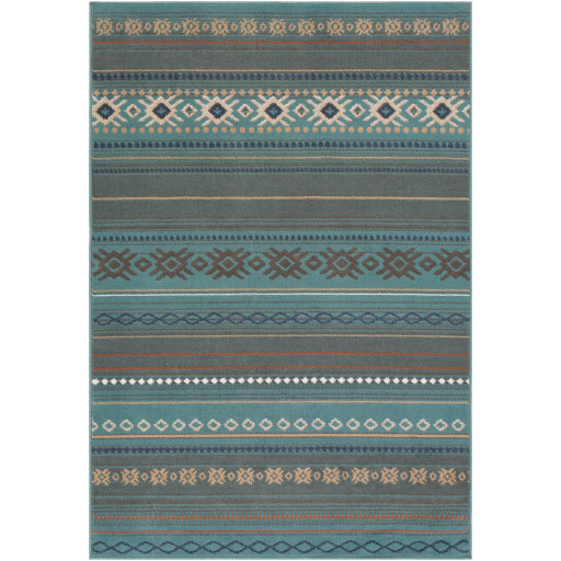 Skagen Teal Rug in Various Sizes Cheap