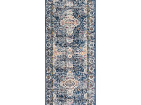 Harput Hap-1085 Dark Blue Rug in Various Sizes For Discount