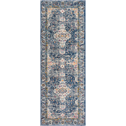 Harput Hap-1085 Dark Blue Rug in Various Sizes For Discount