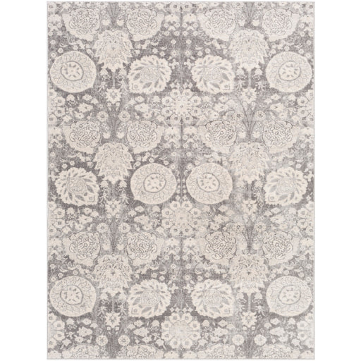 Roma Rom-2311 Medium Gray Rug in Various Sizes Online