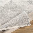 Roma Rom-2304 White Rug in Various Sizes Fashion