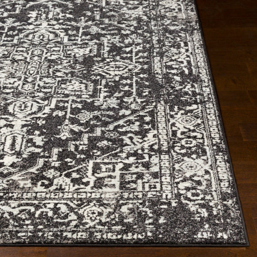 Harput Hap-1087 Black Rug in Various Sizes For Discount