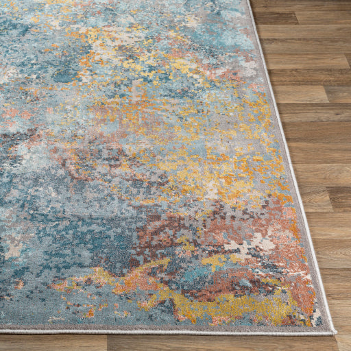 Mediterranean Aqua Rug in Various Sizes Supply