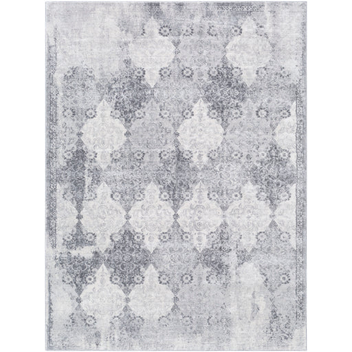 Roma Rom-2316 Medium Gray Rug in Various Sizes For Discount