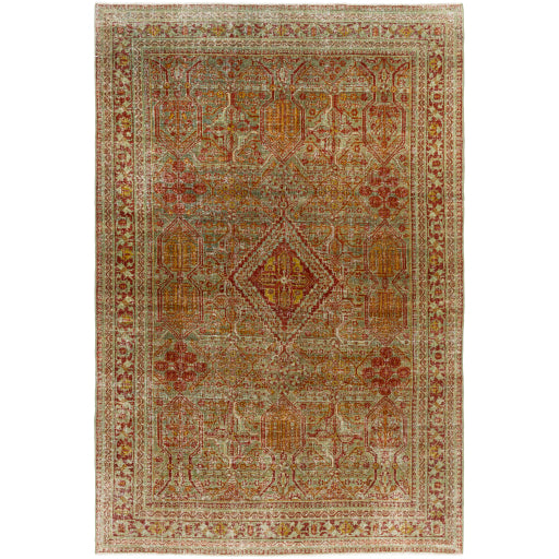 One Of A Kind 4 4 W x 6 6 L Wool Rug For Sale