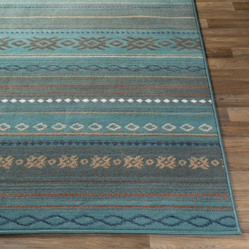 Skagen Teal Rug in Various Sizes Cheap