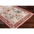 Crafty Crt-2309 Dark Red Rug in Various Sizes Supply