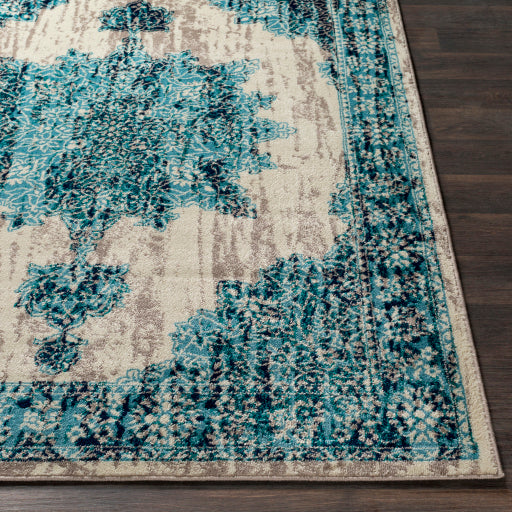 Paramount Aqua Rug in Various Sizes Fashion