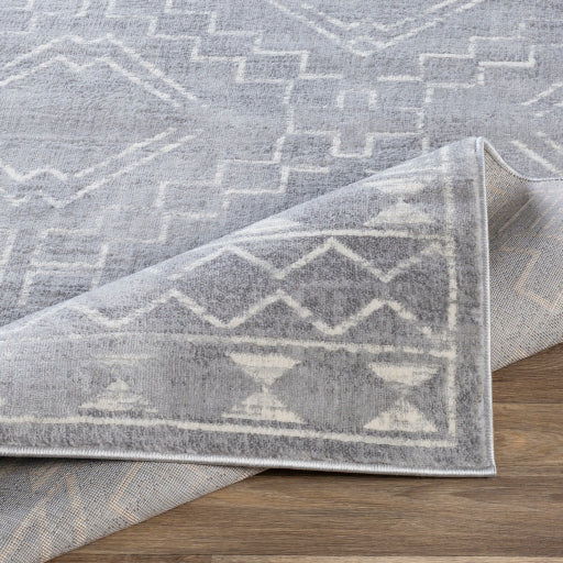 Roma Rom-2330 Medium Gray Rug in Various Sizes Online Hot Sale