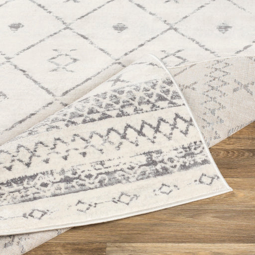 Roma Rom-2338 White Rug in Various Sizes Supply