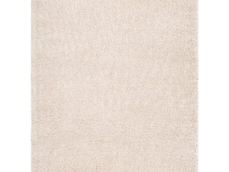 Deluxe Shag Beige Rug in Various Sizes For Sale