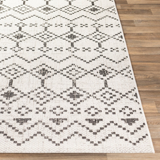 Eagean Indoor Outdoor White Rug in Various Sizes Supply