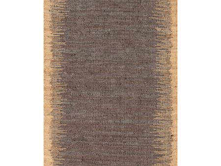 Ponderosa Leather Dark Brown Rug in Various Sizes Fashion