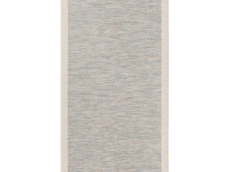 Santa Cruz Indoor Outdoor Bright Blue Rug in Various Sizes For Sale