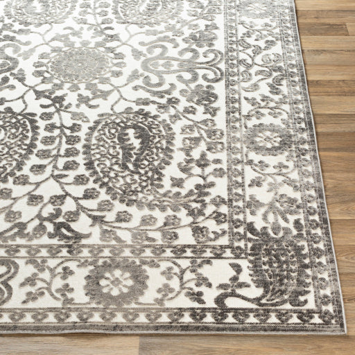 Dantel White Rug in Various Sizes Fashion