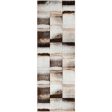 Santa Monica Dark Brown Rug in Various Sizes Online Hot Sale