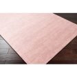 Pure Viscose Blush Rug in Various Sizes For Cheap