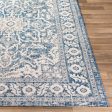 Eagean Indoor Outdoor Navy Rug in Various Sizes For Sale