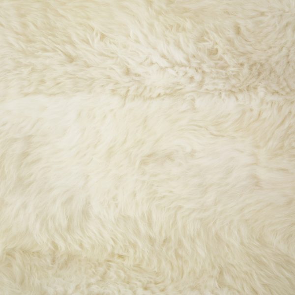 Lalo Lambskin Rug, Cream Supply