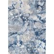 Aberdine Abe-8029 Bright Blue Rug in Various Sizes Fashion