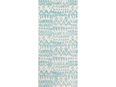 Elaziz Aqua Rug in Various Sizes For Cheap