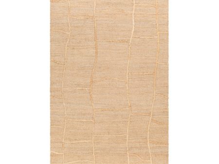 Saba Jute Wheat Rug in Various Sizes For Cheap