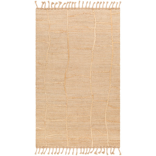 Saba Jute Wheat Rug in Various Sizes For Cheap