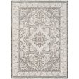 Quatro Qua-2315 Light Gray Rug in Various Sizes Cheap