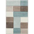 Santa Monica Aqua Rug in Various Sizes Hot on Sale